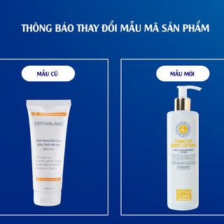Kem dưỡng ẩm chống nắng dành cho body Detox blanc