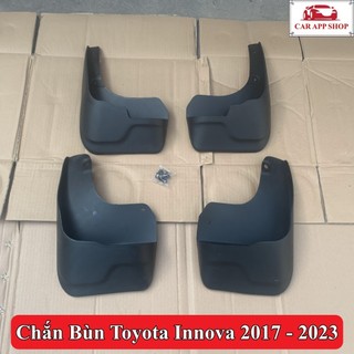 Chắn Bùn Toyota Innova Đời 2006 - 2022  Chất liệu Nhựa Dẻo Tặng kèm Ốc Vít ,Bộ 4 Chiếc Hàng Loại 1
