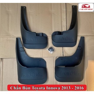 Chắn Bùn Toyota Innova Đời 2006 - 2022  Chất liệu Nhựa Dẻo Tặng kèm Ốc Vít ,Bộ 4 Chiếc Hàng Loại 1