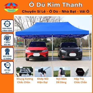 Nhà Bạt Di Động Đa Năng Gấp Gọn 3M x 4,5M, 3M x 6M Khung Sắt Sơn Tĩnh Điện Không Gỉ
