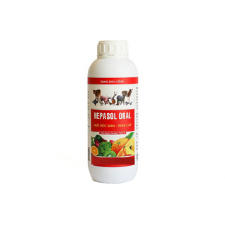 Dung dịch uống Hepasol Oral cho chó mèo gia súc gia cầm bổ thận mát gan kích thích ăn uống VB Pharma