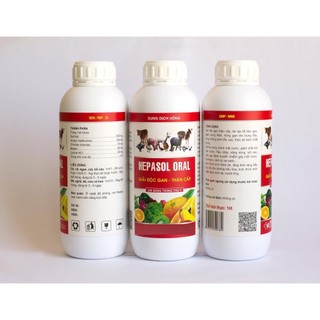 Dung dịch uống Hepasol Oral cho chó mèo gia súc gia cầm bổ thận mát gan kích thích ăn uống VB Pharma