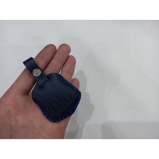 Bao da chìa khoá cơ Mitsubishi Grandis , Triton, Pajero Sport, Mirage, Outlander, Lancer da bò thật