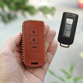 Bao Da Chìa Khoá Mitsubishi Xpander, Outlander, Triton, Attrage, Mirage, Pajero Sport da bò thật