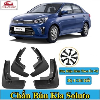 Chắn Bùn Kia Soluto ,Chất Liệu Nhựa Dẻo ,Tặng kèm Ốc Vít,Bộ 4 chiếc