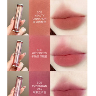 Son Thỏi 3CE Blur Matte Lipstick Mịn Lì Nhẹ Môi Lâu Trôi Nhập Khẩu Chính Hãng - Bebeau