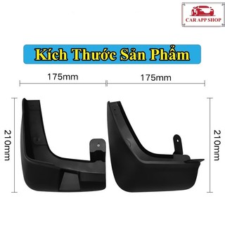 Chắn Bùn Kia Spectra Đời 2007-2009 Chất liệu Nhựa Dẻo Tặng kèm Ốc Vít ,Bộ 4 Chiếc Hàng Loại 1