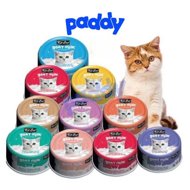 Pate Cho Mèo Kit Cat Sữa Dê Bổ Sung Canxi (Lon 85g) | Shopee Việt Nam