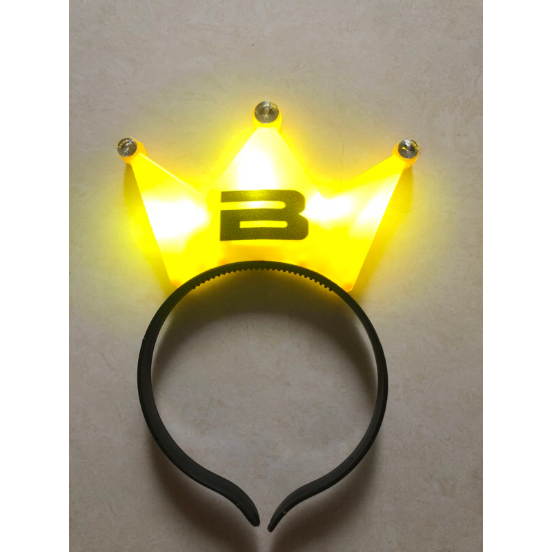 Bờm đội đầu Headband cổ vũ KPOP vương miện phát sáng BIGBANG DAESUNG GD  TAEYANG