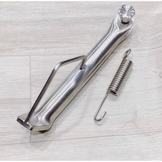 Chân chống nghiêng Inox 304 TẶNG kèm lò xo và ốc Inox gắn cho các dòng xe - caoduongracing