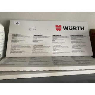 Hộp Dán Tiêu Âm , Cách Âm Chống Ồn ô tô Thương Hiệu Wurth ( Hộp bao gồm 6 tấm)