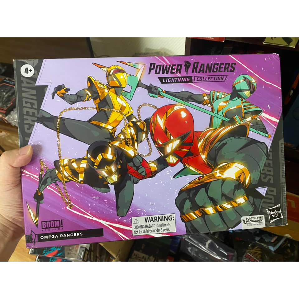Mô hình Hasbro Lightning Collection Omega Rangers Pack-4 | Shopee Việt Nam