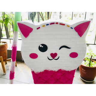 Pinata đập kẹo IceCream CAT- trò chơi tiệc sinh nhật cực vui dành cho bé