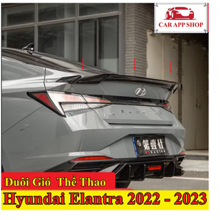 Đuôi Gió Elantra 2022-2023 Cánh Gió Làm Đẹp