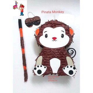 Pinata đập kẹo khỉ con Quà tặng sinh nhật cực vui dành cho bé