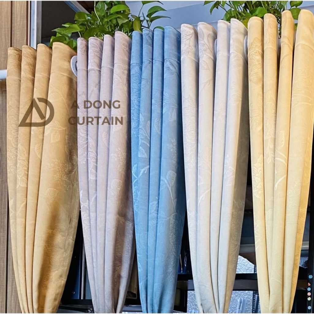 Xưởng Rèm Á Đông, rèm vải cản sáng 95%, nhiều size, có sẵn | Shopee ...