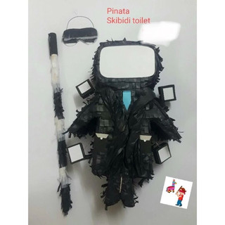 Pinata đập kẹo Skibidi Toilet - trò chơi tiệc sinh nhật cực vui dành cho trẻ