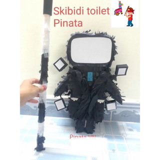 Pinata đập kẹo Skibidi Toilet - trò chơi tiệc sinh nhật cực vui dành cho trẻ