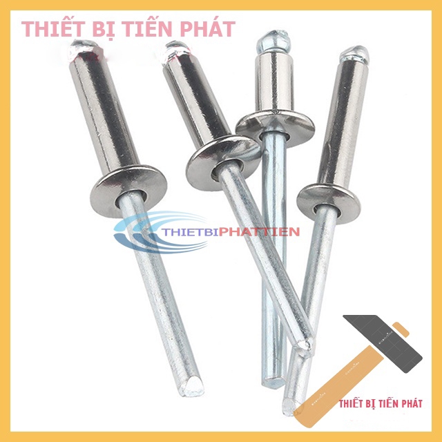 Rive đinh rút 3li, 4li, 5li Nhôm Bịch 500g Đinh Ri ve, Đinh tán giá rẻ ...
