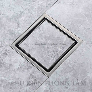 Ga thoát sàn ngăn mùi Inox SUS 304 dạng phễu nước - Chống mùi hôi và côn trùng tuyệt đối