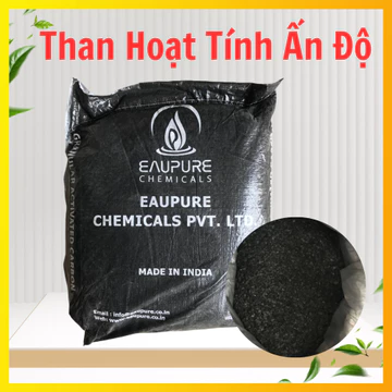 25kg Than Hoạt Tính Ấn Độ, Khử Màu, Khử Mùi, Clo, Xử Lý Nước Giếng Khoan, Gia Đình, Công Nghiệp