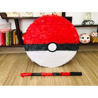 Pinata đập kẹo Pokeball - Trò chơi tiệc tập thể cực vui nhộn dành cho trẻ em