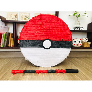 Pinata đập kẹo Pokeball - Trò chơi tiệc tập thể cực vui nhộn dành cho trẻ em