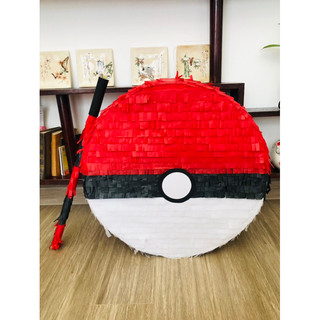 Pinata đập kẹo Pokeball - Trò chơi tiệc tập thể cực vui nhộn dành cho trẻ em