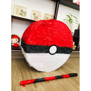 Pinata đập kẹo Pokeball - Trò chơi tiệc tập thể cực vui nhộn dành cho trẻ em