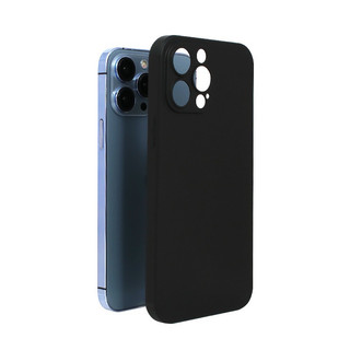 Ốp lưng ip silicon dẻo cạnh vuông đen IP 12/12pro/12promax/13/13pro/13promax/14/15/16/plus/pro/promax