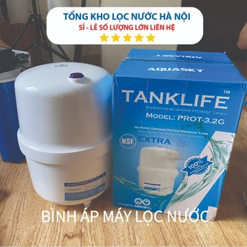 Bình áp máy lọc nước RO chính hãng sử dụng tất cả máy lọc nước chính hãng 8-10 lít