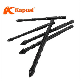 Bán lẻ Mũi khoan đa năng hãng Kapusi chuôi lục giác K-3512, K-3513, K-3514, K-3515, cỡ 6, 8, 10, 12mm, tem chống giả