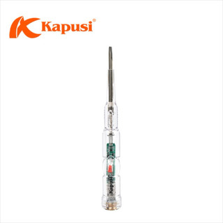 Bút thử điện cao cấp KAPUSI K-9068 kháng nước, nhựa trong suốt