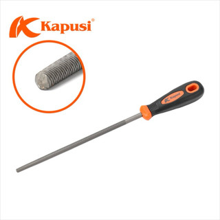 Dũa mài kim loại đa năng hãng KAPUSI dài 200mm hình tròn, bán nguyệt, tam giác, dẹt, Bh 12 thánG
