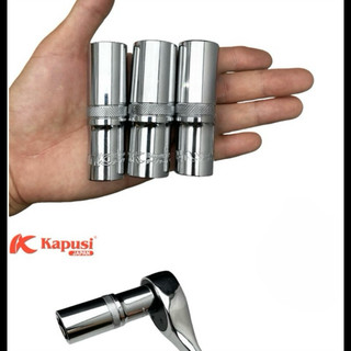 Tuýp khẩu lục giác trắng dài 78mm KAPUSI Nhật Bản hệ 1/2 inch đủ size 8-32mm, Bh 12 tháng Kouritsu Official Store