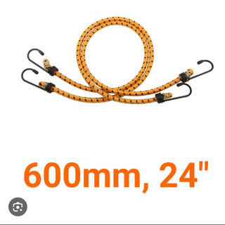 Bộ 2 dây thun buộc hàng TOLSEN 600-900mm 62242-62243 đường kính 7mm, BH 12 tháng Kouritsu Official Store