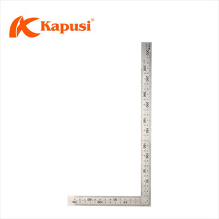Thước ke góc 90 độ KAPUSI Nhật Bản 150x300mm, 250x500mm, nhôm cao cấp, Bh 12 tháng Kouritsu Official Store