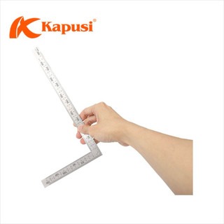 Thước ke góc 90 độ KAPUSI Nhật Bản 150x300mm, 250x500mm, nhôm cao cấp, Bh 12 tháng Kouritsu Official Store