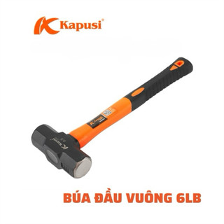 Búa tạ lục giác 2 đầu KAPUSI cỡ 2.7-3.6-4.6kg (K-9574, K-9576, K-9578)