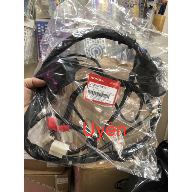 Bộ dây điện chính | ( dây điện sườn) Wave Alpha cũ nhỏ, ZX Hàng