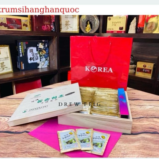[Chính Hãng] Nước Đông Trùng Hạ Thảo Bio Gold Hộp Gỗ Trắng 60 gói * 30ml