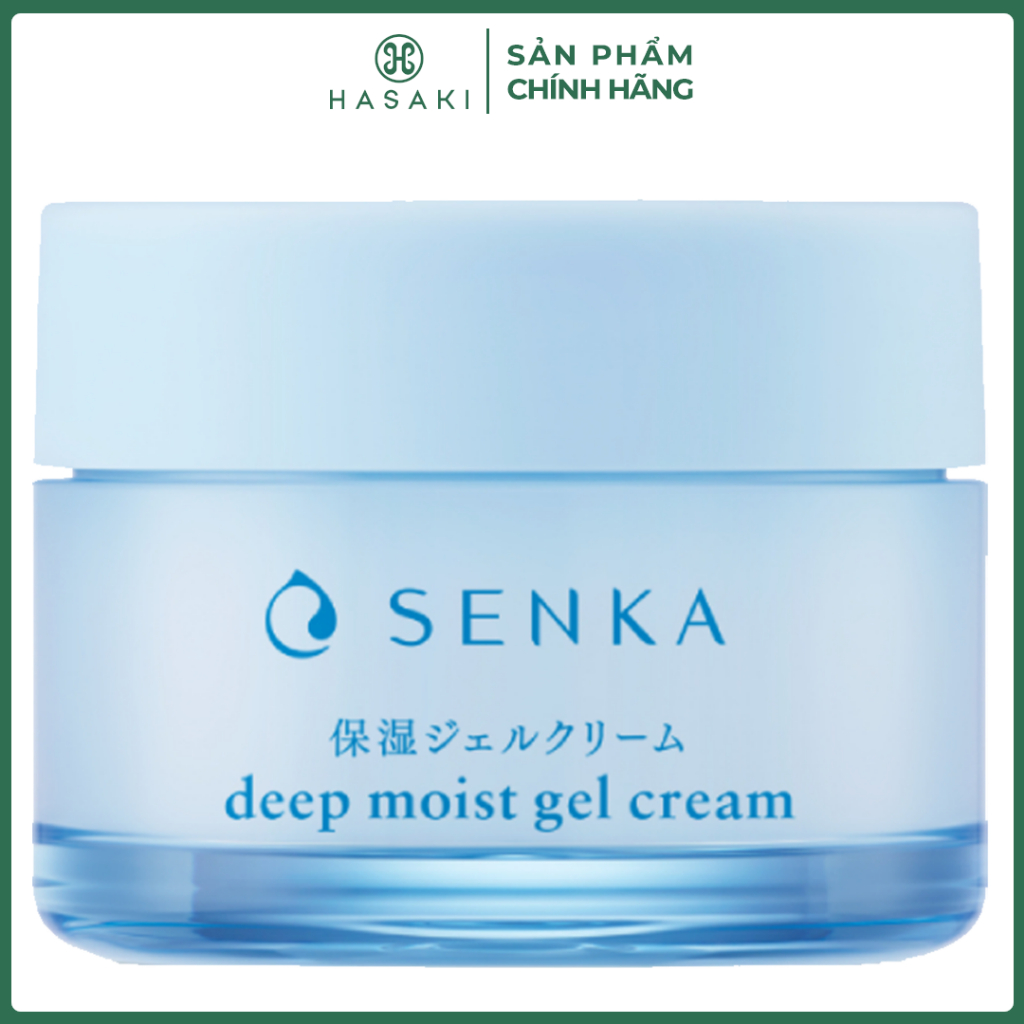 Kem Dưỡng Cấp Ẩm Senka Deep Moist Gel Cream Chuyên Sâu Dạng Gel 50g