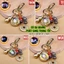 Móc Khóa Dạ Quang 12 Con Giáp phong thủy, Phật Bản Mệnh+Cóc Thiềm Thừ phong thủy..treo chìa khóa, balo