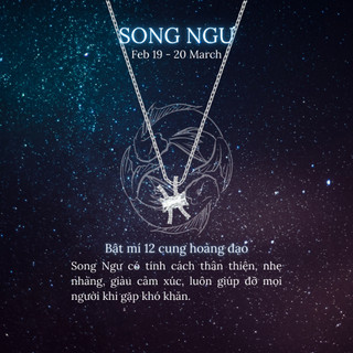 Dây chuyền LAMY 12 cung hoàng đạo Zodiac Pendant 6062SV
