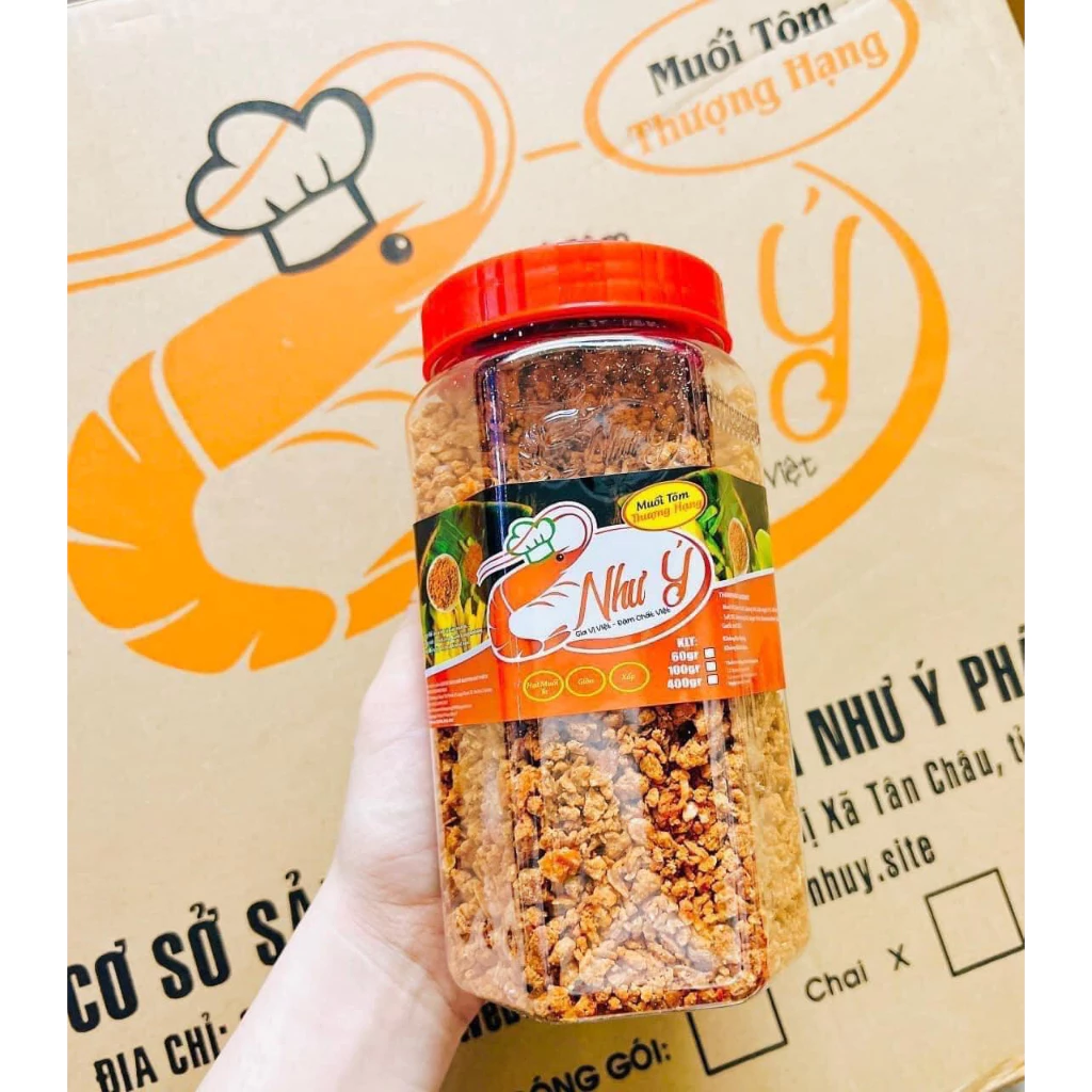 Muối Tôm Như Ý Thượng Hạng Hôp 400g