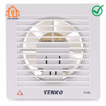 Quạt hút âm tường Senko H100 lọc khuẩn hút mùi nhà vệ sinh dễ sử dụng để lưu thông gió