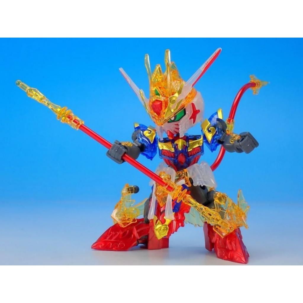 Mô hình lắp ráp Gundam SD Unicorn Liu Bei Gundam & Wukong Impulse Gundam - Solid clear (Ichiban Limited) (New Seal)