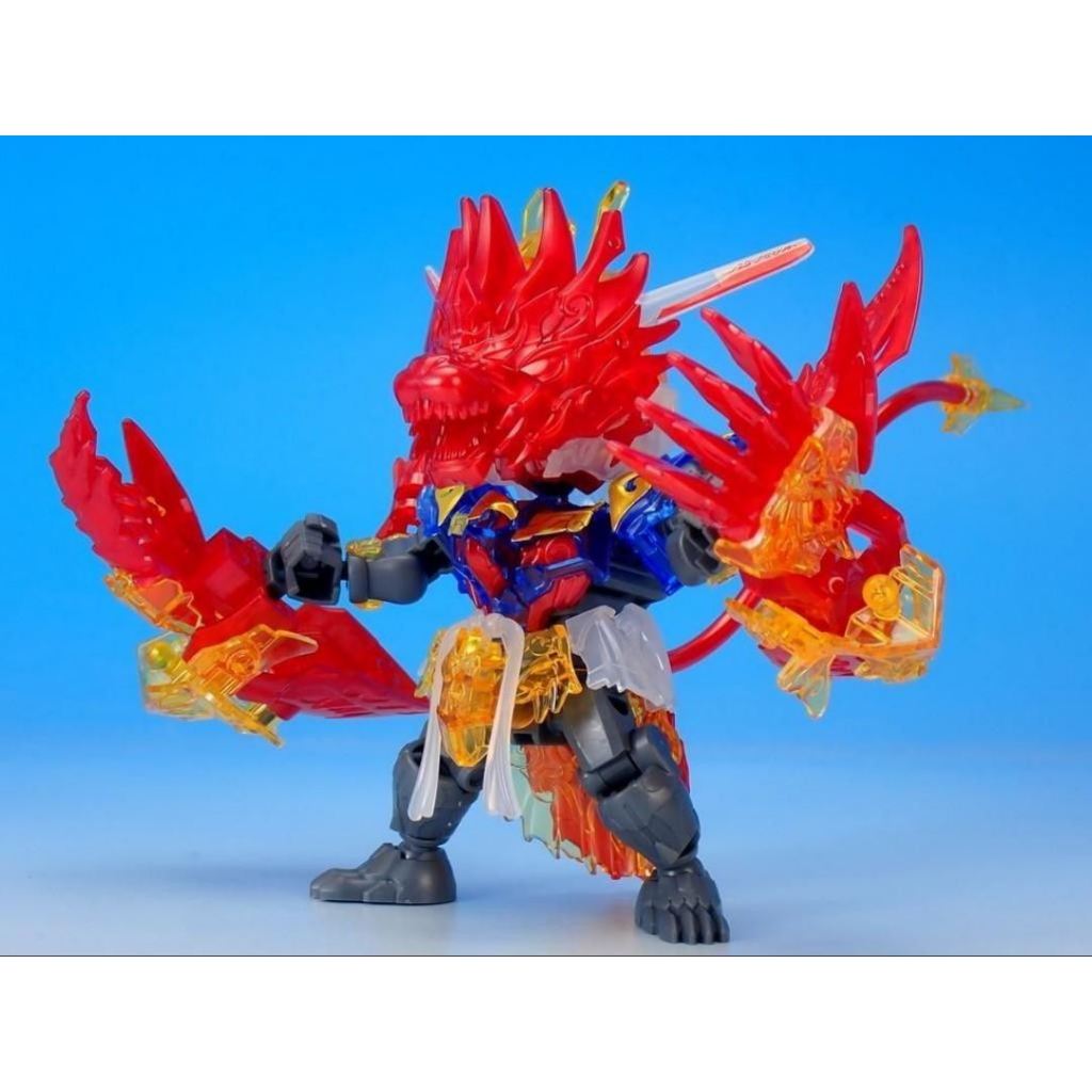 Mô hình lắp ráp Gundam SD Unicorn Liu Bei Gundam & Wukong Impulse Gundam - Solid clear (Ichiban Limited) (New Seal)