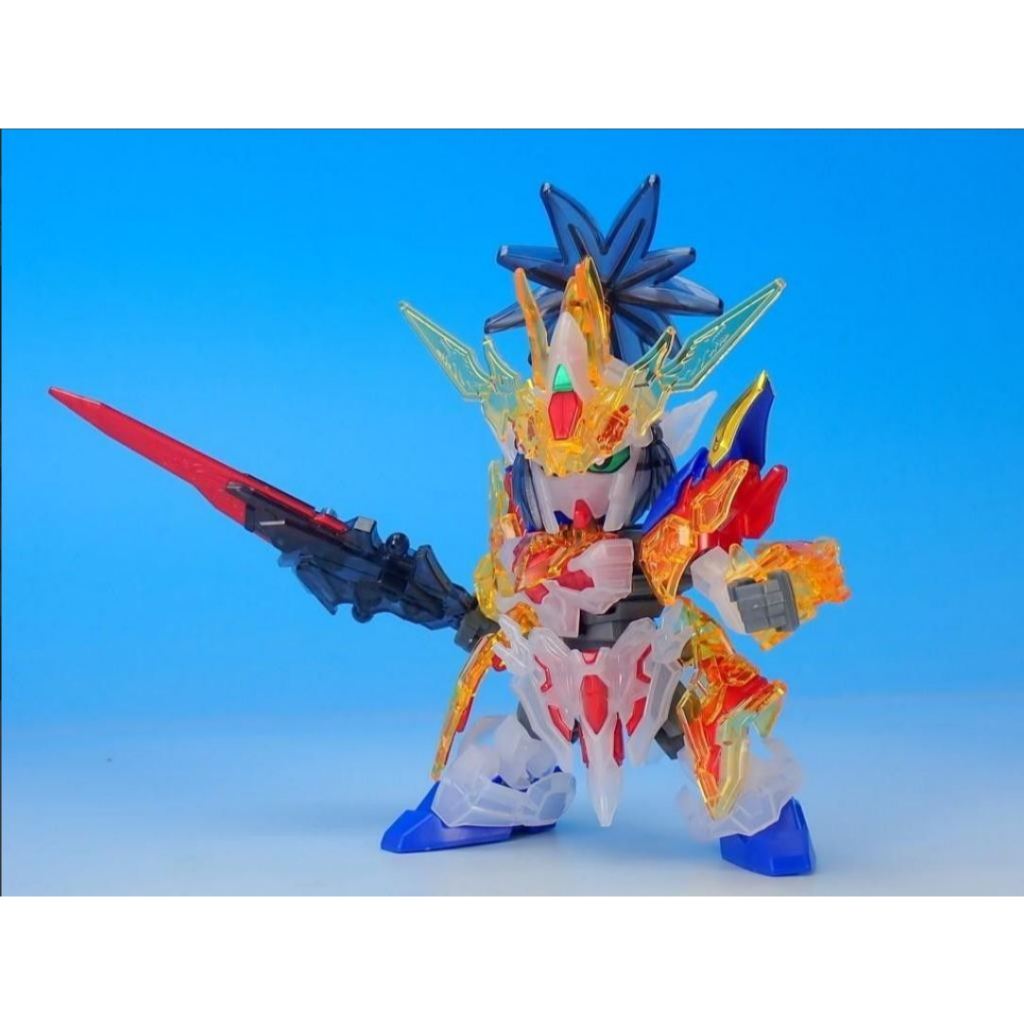 Mô hình lắp ráp Gundam SD Unicorn Liu Bei Gundam & Wukong Impulse Gundam - Solid clear (Ichiban Limited) (New Seal)