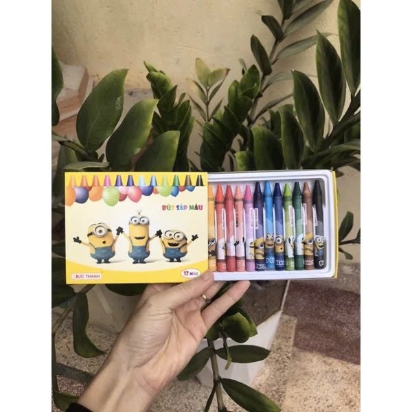Hộp bút sáp màu Đức Thanh 12/18/24 màu xinh cho bé